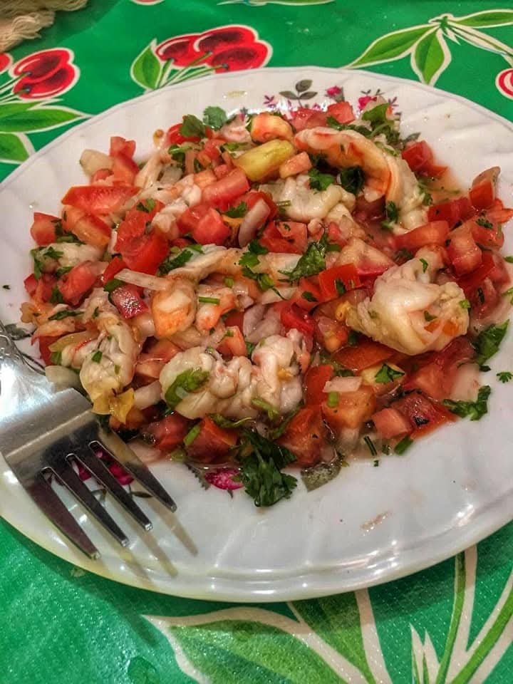 Ensalada de camaron